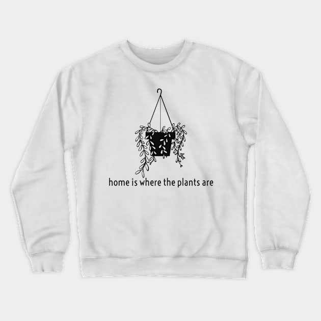 plants lovers Crewneck Sweatshirt by zeevana